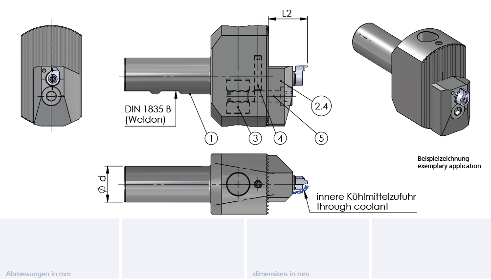 Axaline Klemmhalter Ultramini ø7/t-holder Verstellbereich ø8 - ø64 Aufnahme ø7