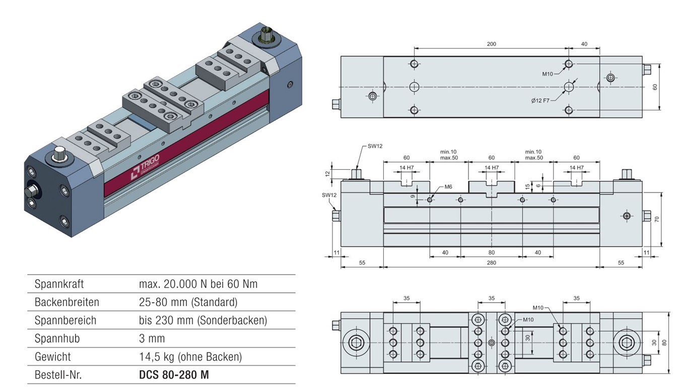 DCS80-280 mechanisch