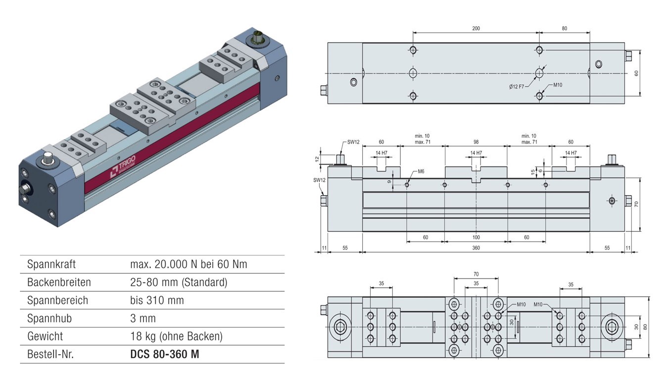 DCS80-360 mechanisch