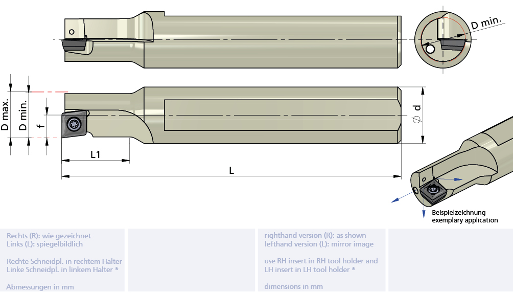 DT Max Klemmhalter / tool holder ø12x90, L1=15, øD=10