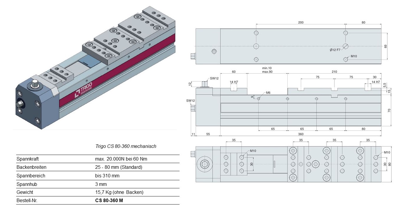 CS80-360 mechanisch