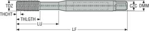 MF-M14X2.00ISO6HX-XC-V060-A