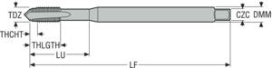 MTS-3/8-16UNC-XC-K131